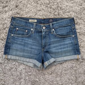 AG ADRIANO GOLDSCHMIED "The Pixie" Roll-Up Short